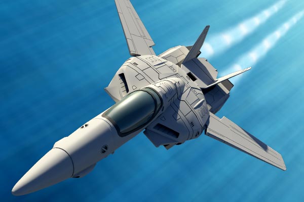 VF-1 Valkyrie Illustration
